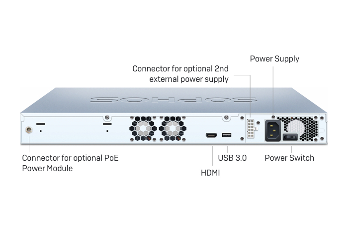 Sophos XG 210 Rev.3 Firewalls Security Appliance